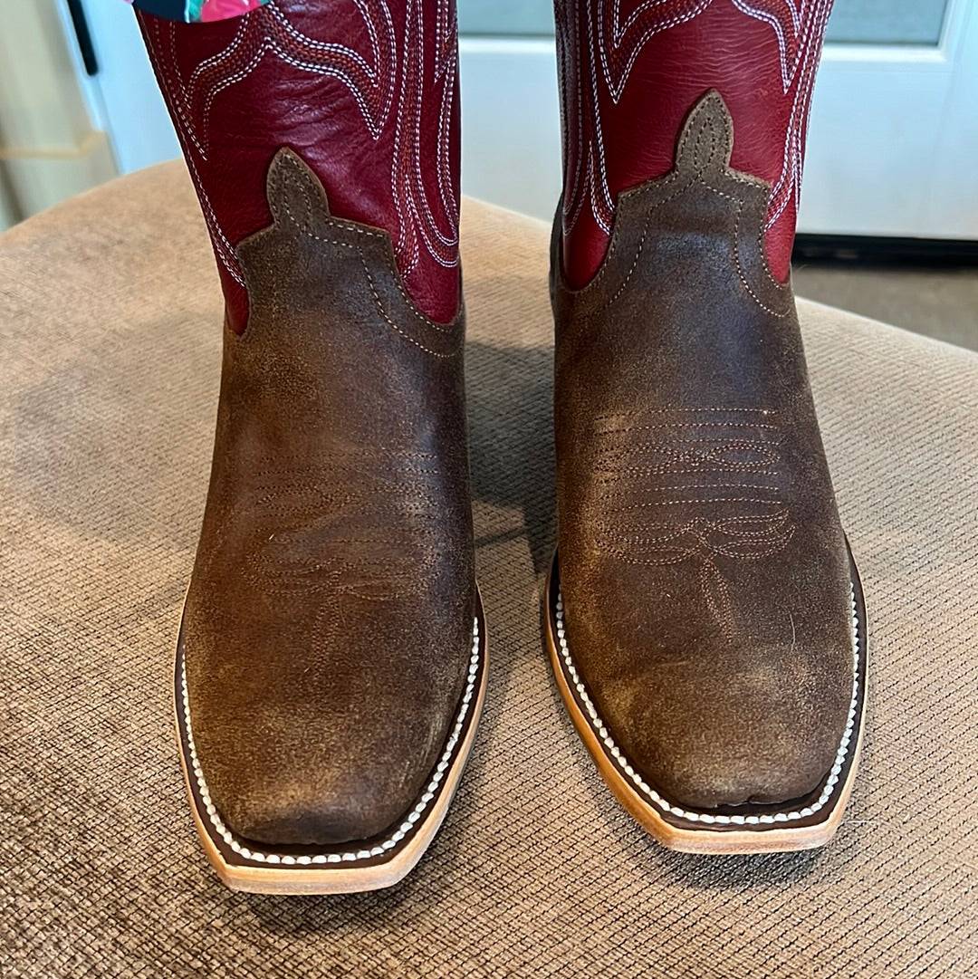 Macie Bean Red/Brown (Cutter Toe)