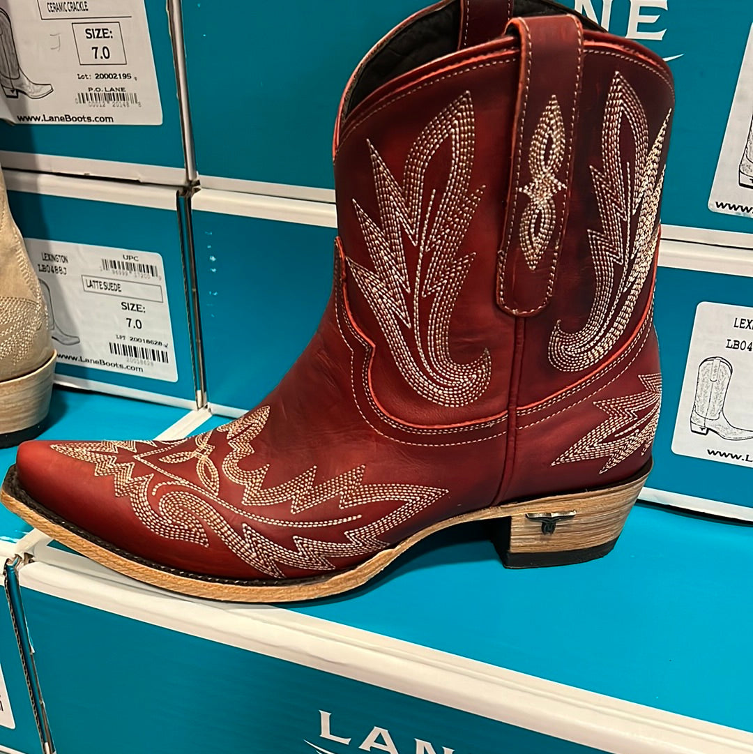Lexington Bootie - Smoldering Ruby