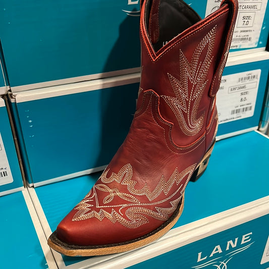 Lexington Bootie - Smoldering Ruby