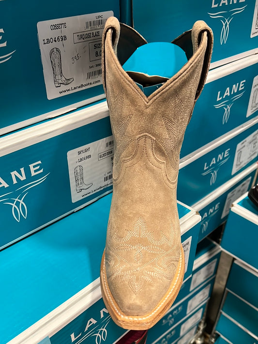 Lexington Bootie - Latte Suede