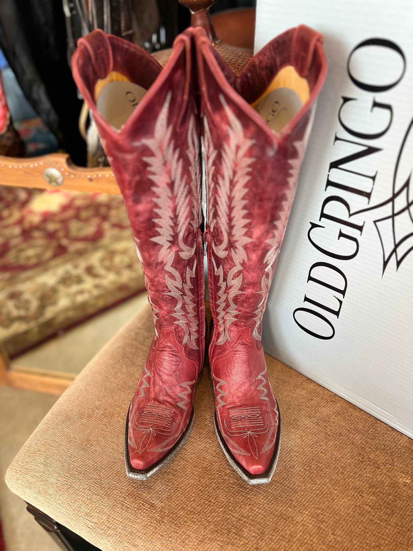 OG Mayra Bis Red Boot