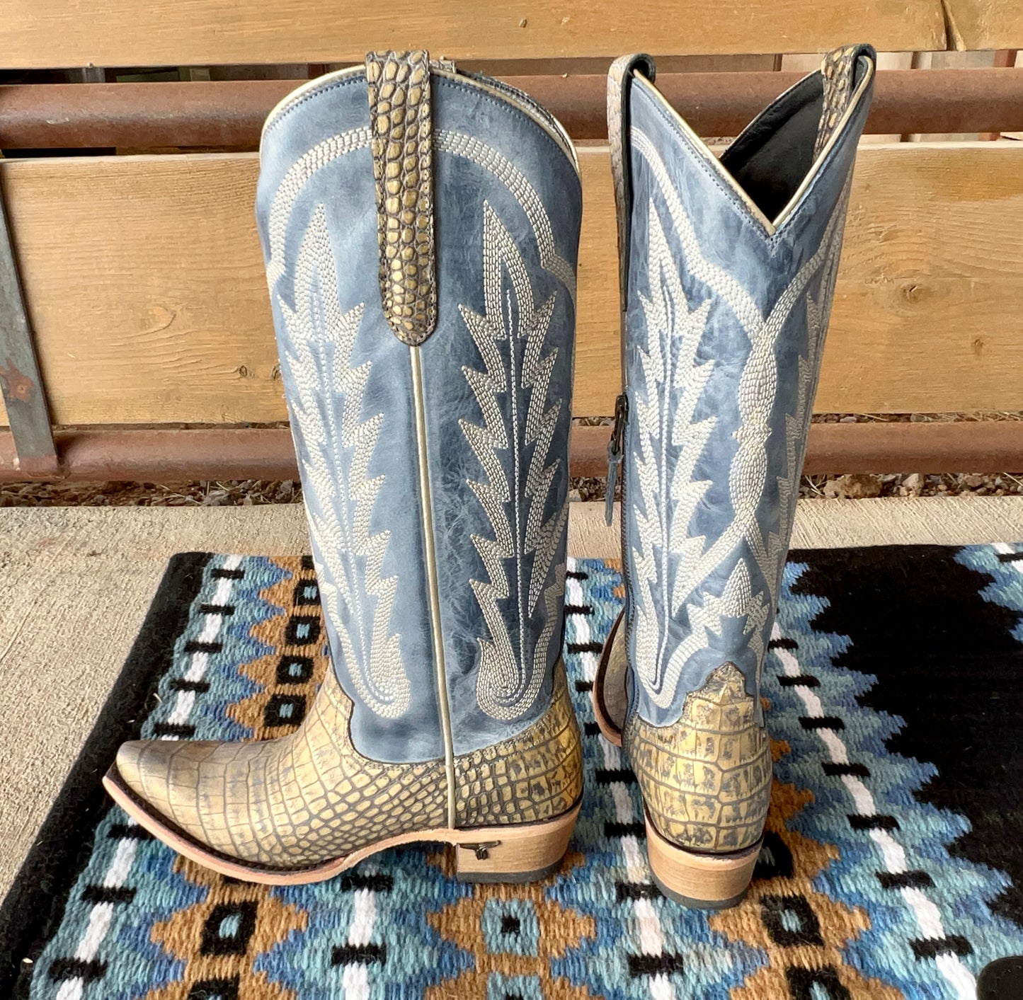 Skylight - Gilded Denim (Blue/Gold Shimmer)