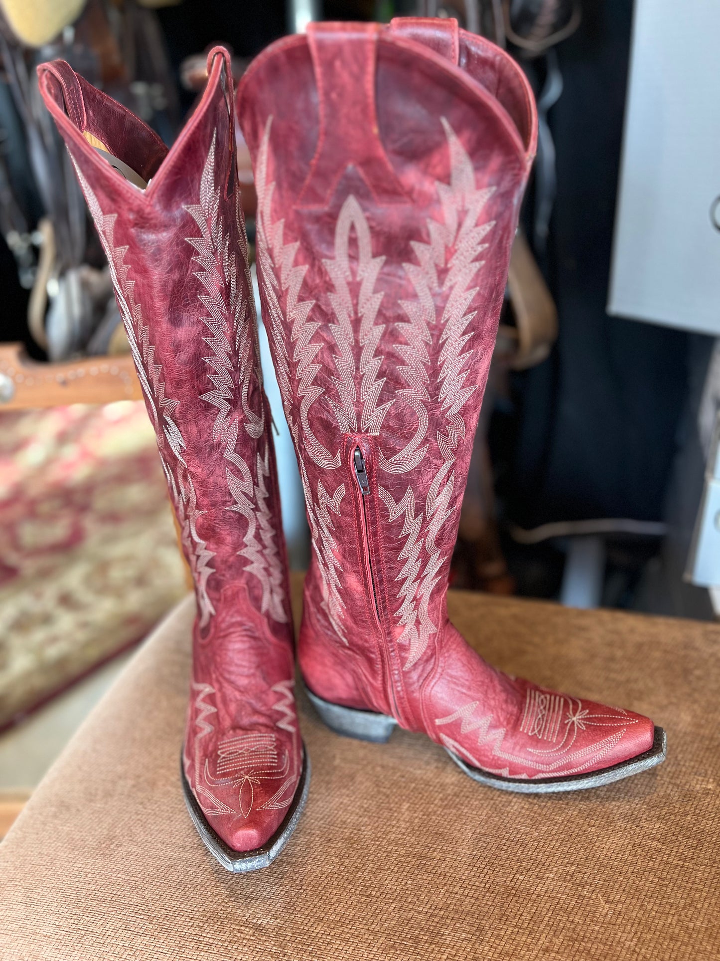 OG Mayra Bis Red Boot