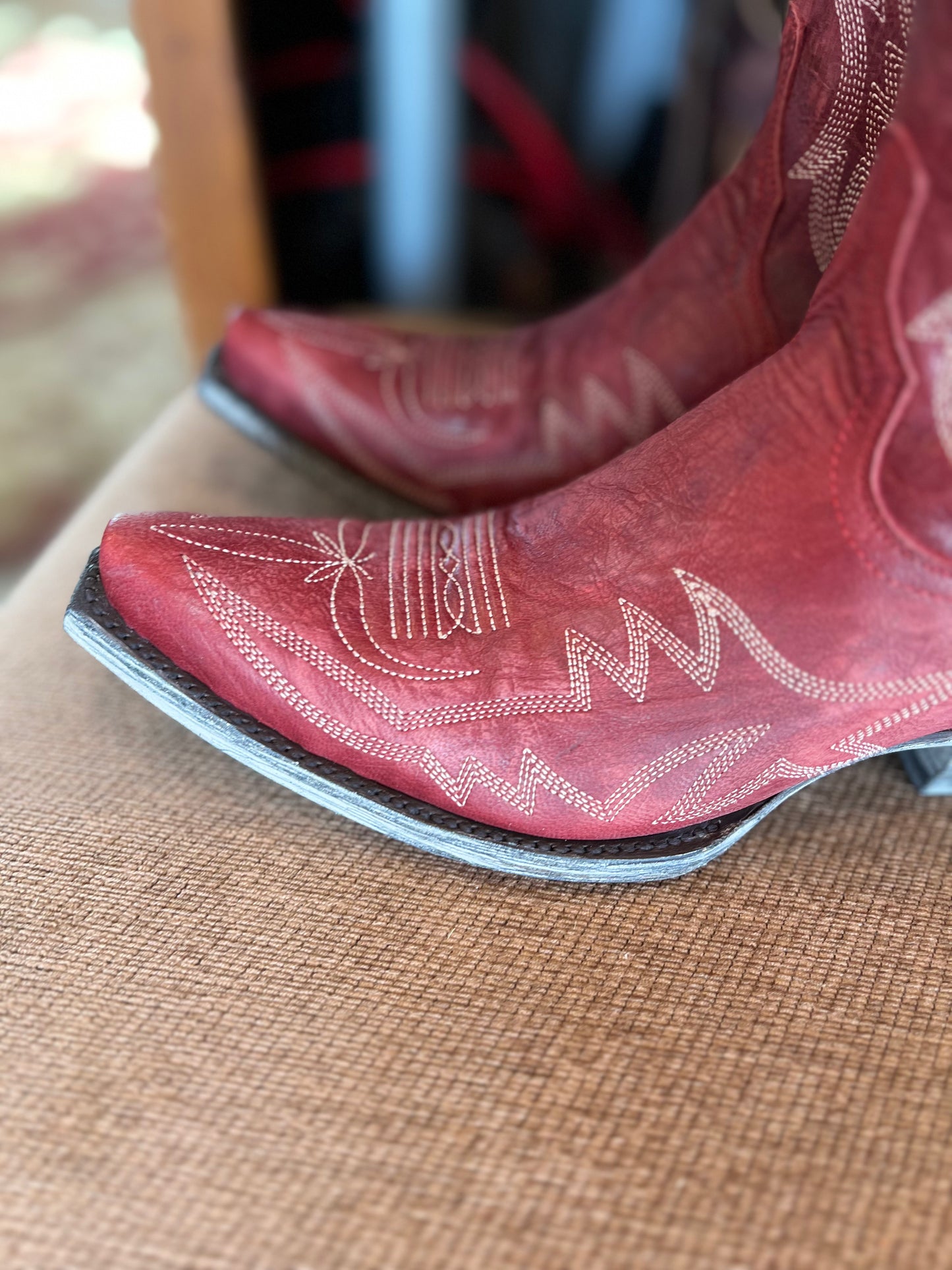 OG Mayra Bis Red Boot