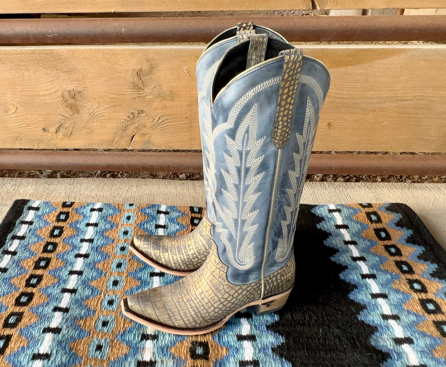 Skylight - Gilded Denim (Blue/Gold Shimmer)