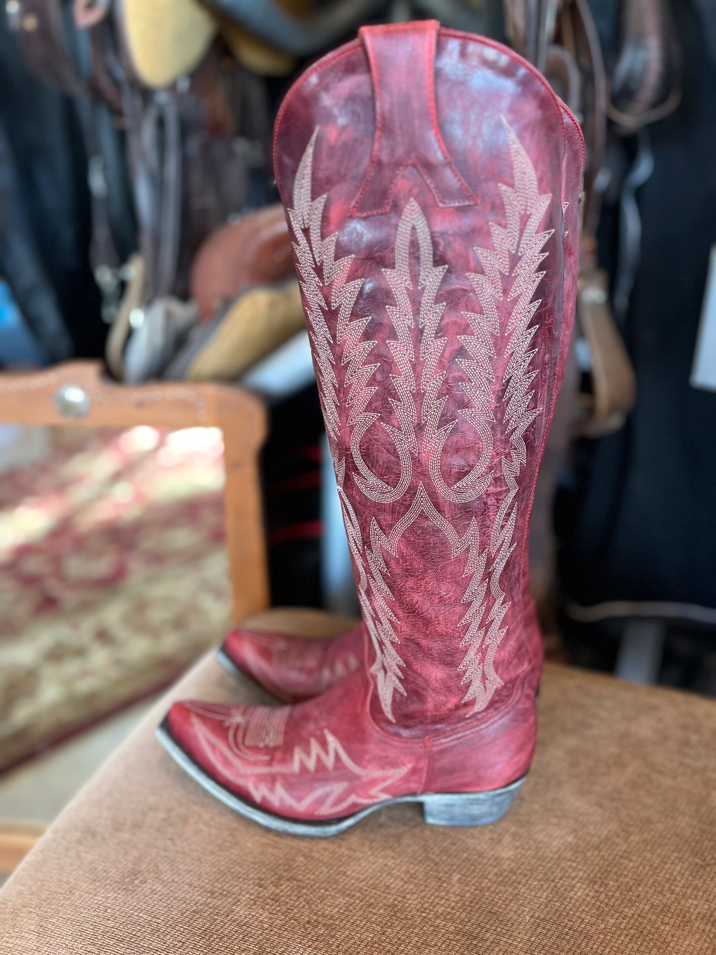 OG Mayra Bis Red Boot