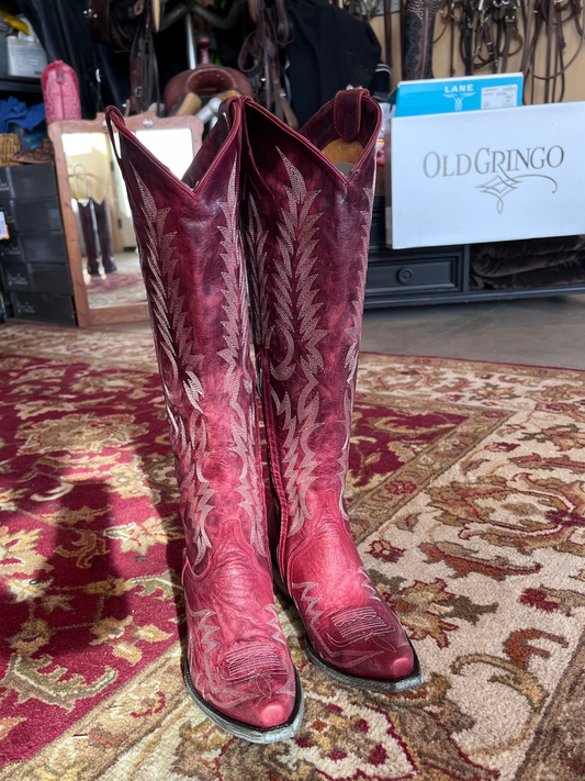 OG Mayra Bis Red Boot