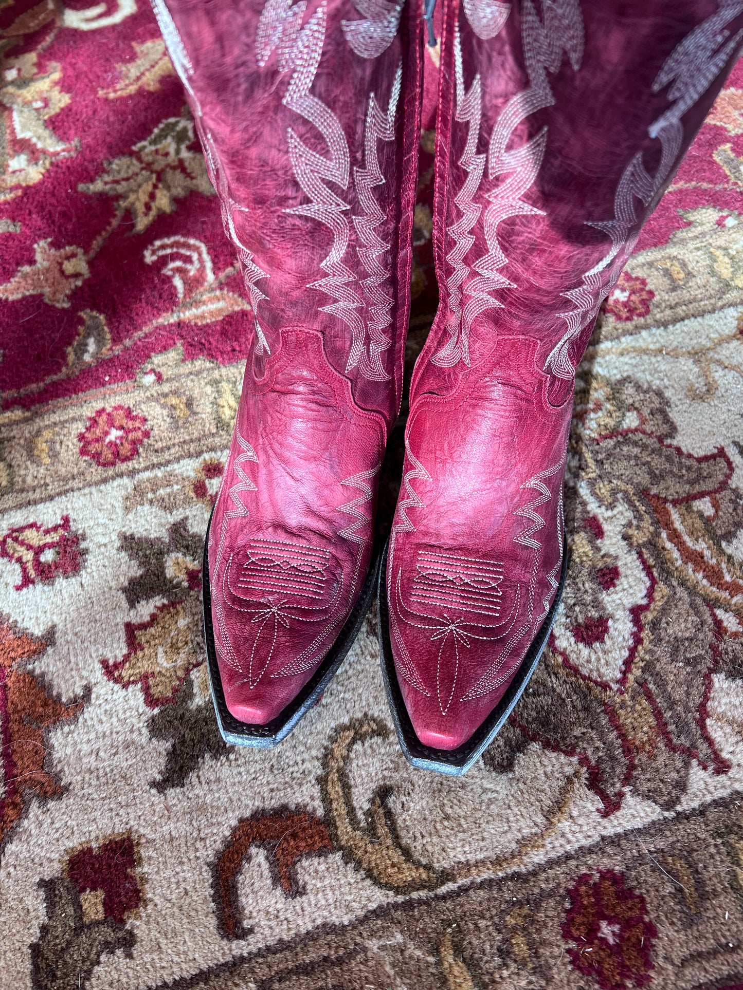 OG Mayra Bis Red Boot