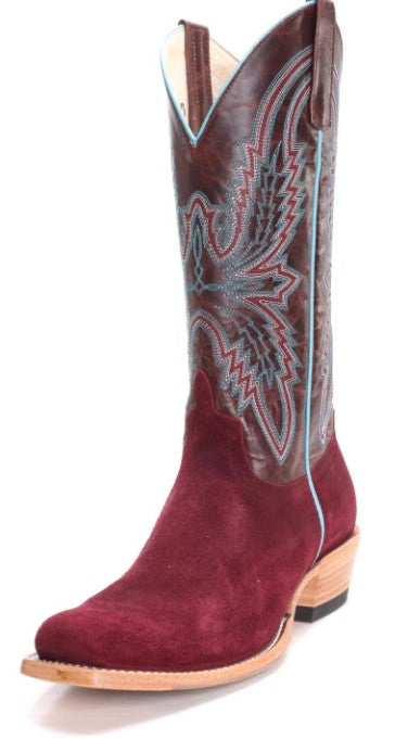 Macie Bean - Burgundy Suede Boot