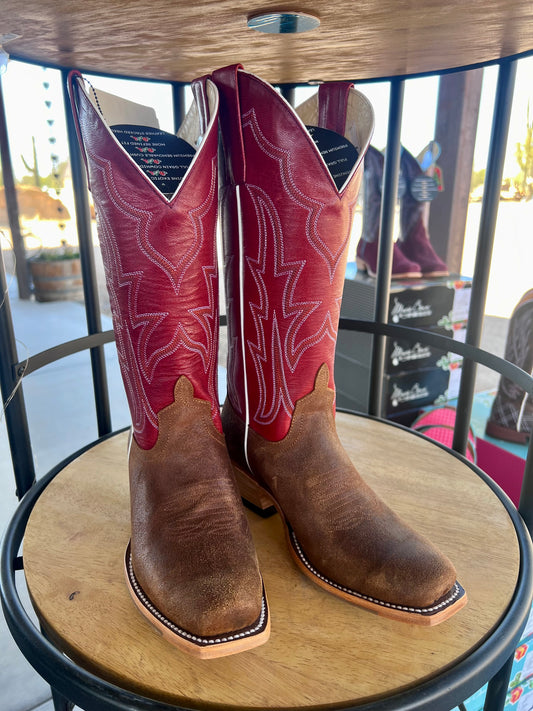 Macie Bean Red/Brown (Cutter Toe)