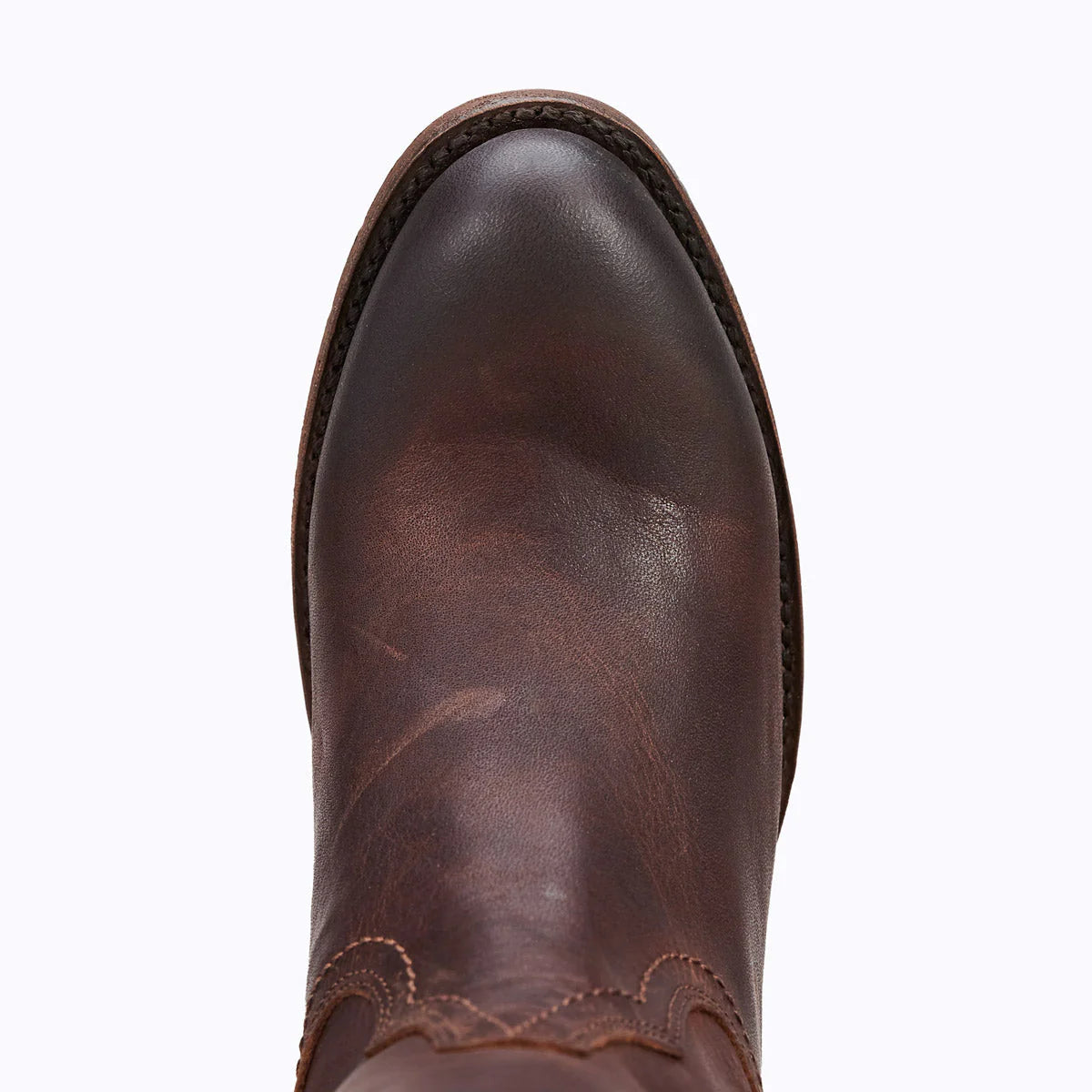 Plain Jane Boot - Dark Cognac