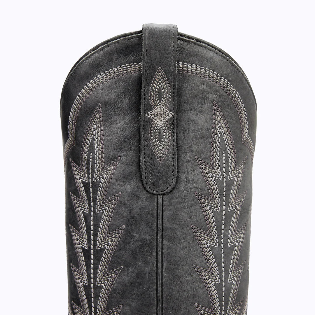 Lexington Boot - Distressed Black