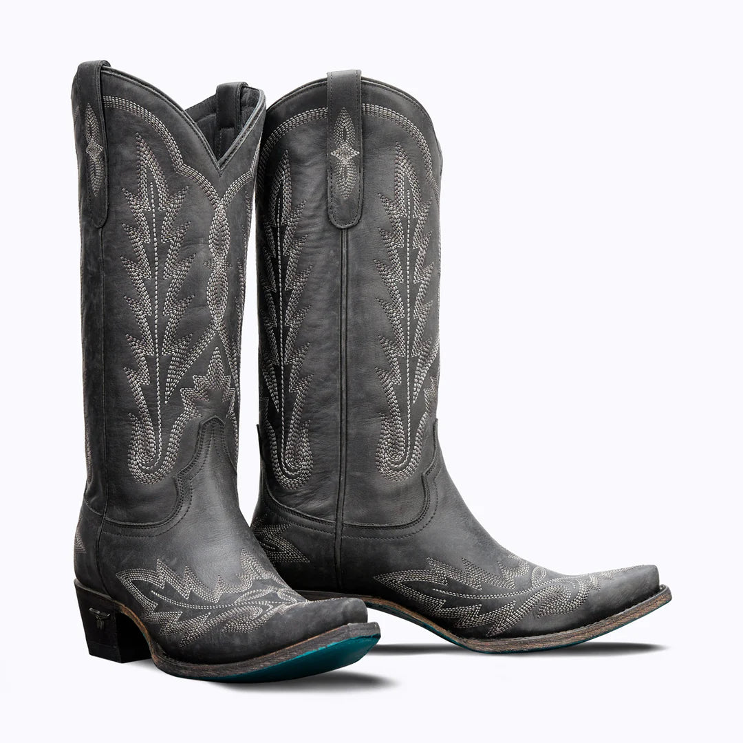 Lexington Boot - Distressed Black
