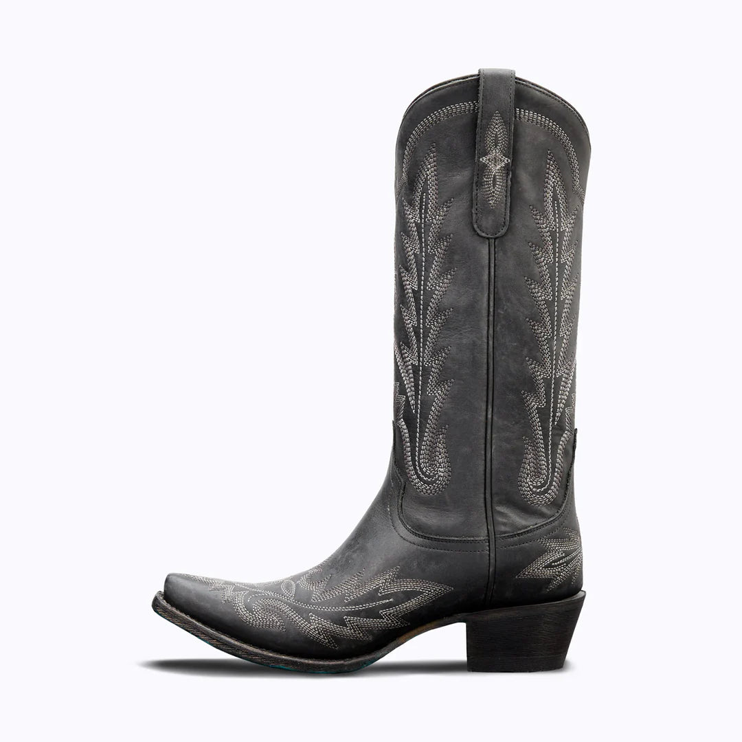 Lexington Boot - Distressed Black