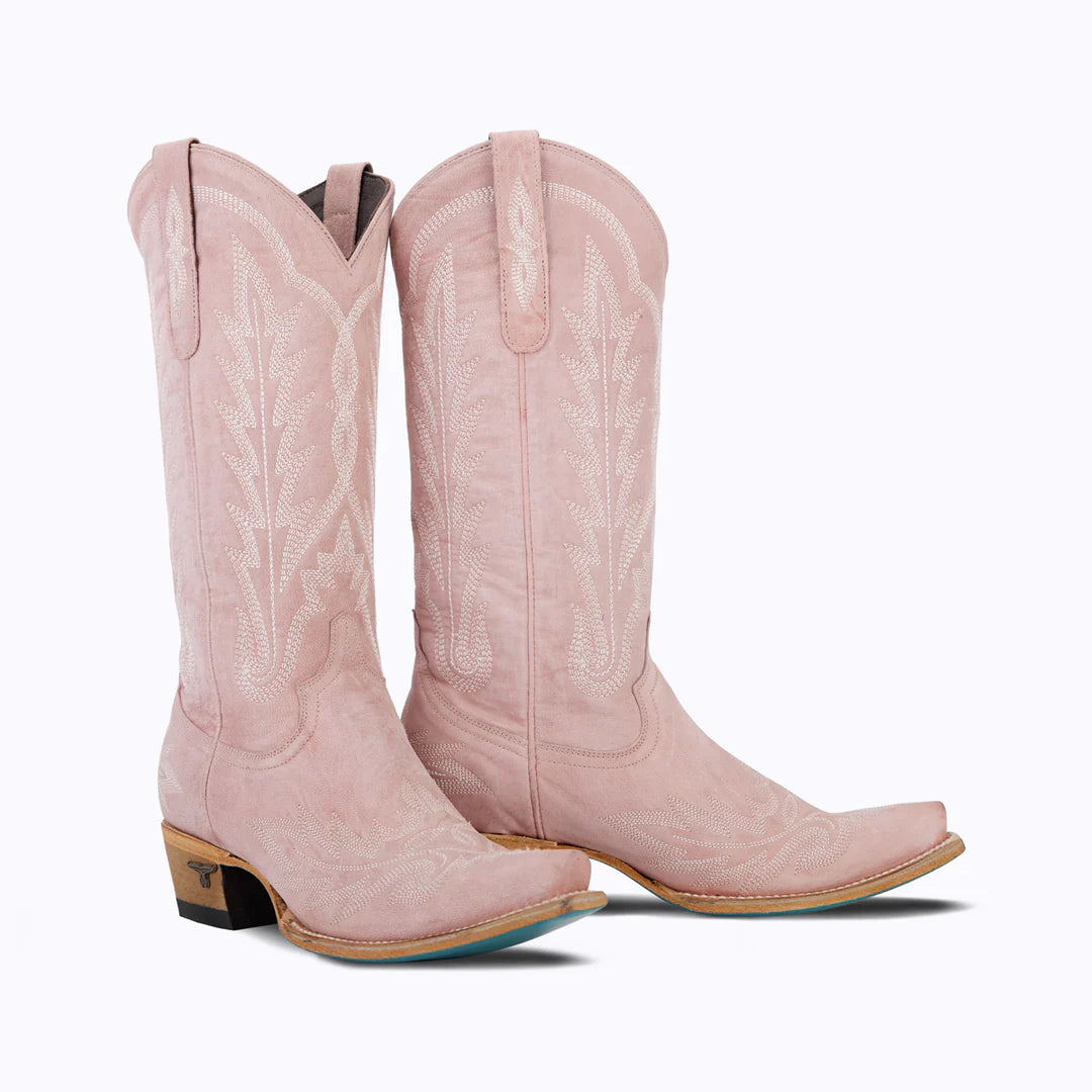 Lexington Boot in Pretty Pink Suede