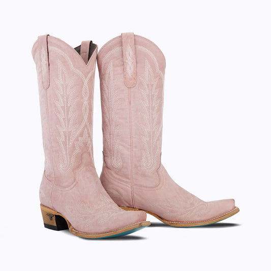 Lexington Boot in Pretty Pink Suede