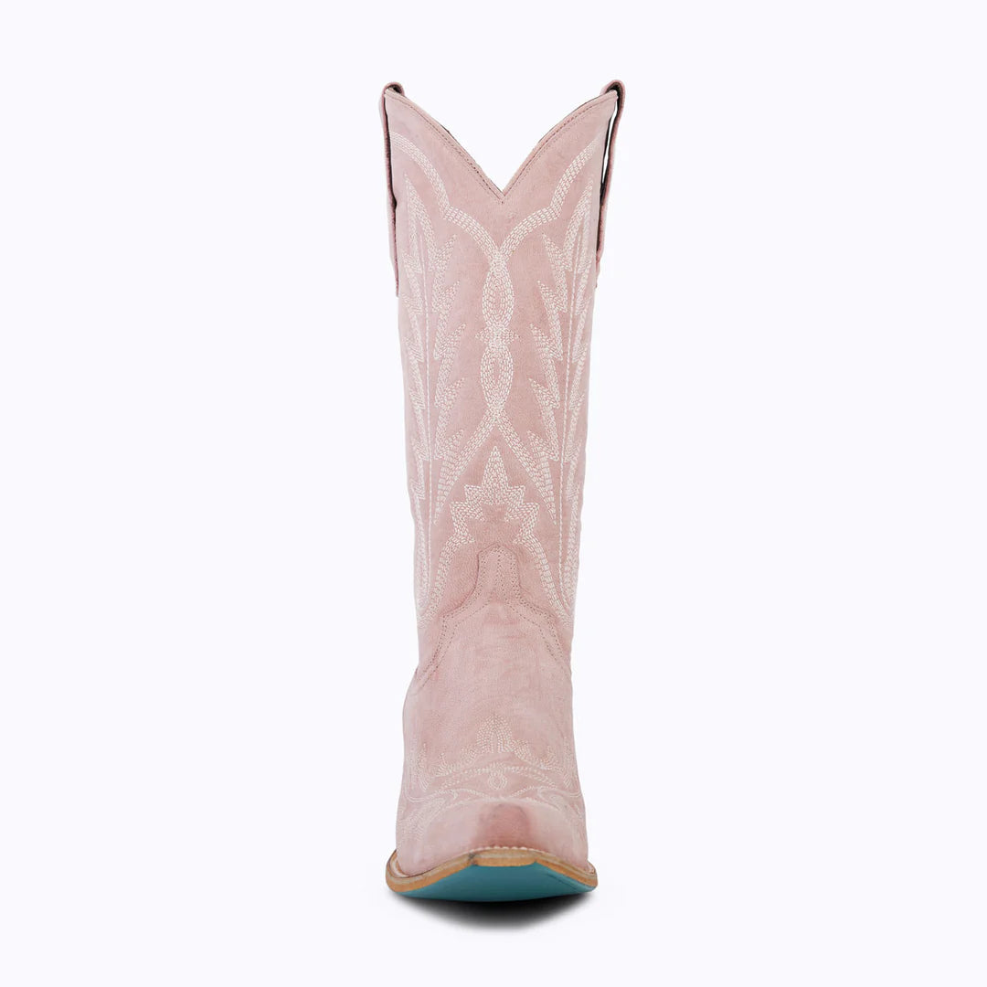 Lexington Boot in Pretty Pink Suede