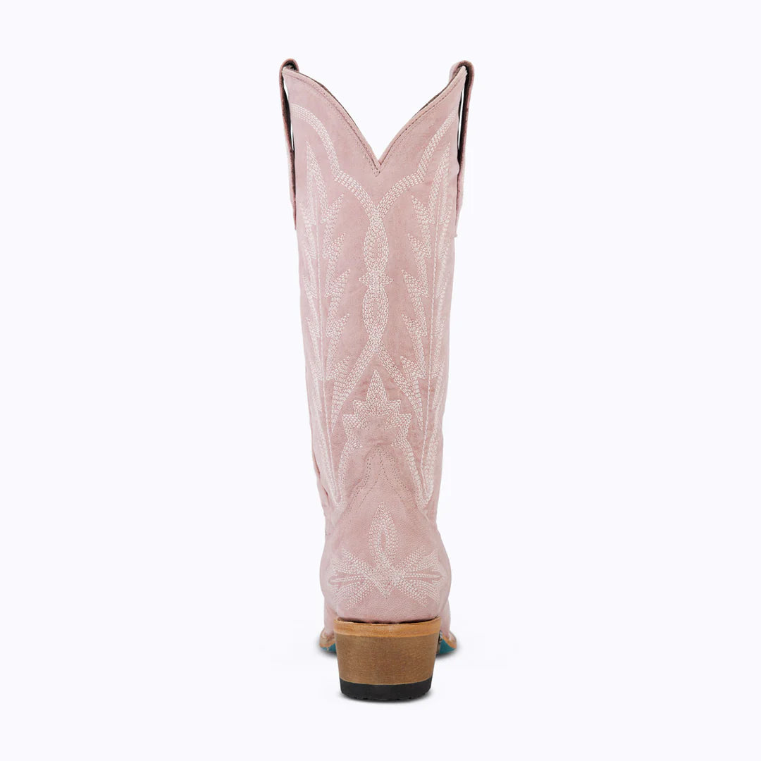 Lexington Boot in Pretty Pink Suede