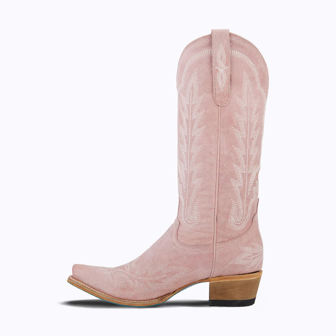 Lexington Boot in Pretty Pink Suede