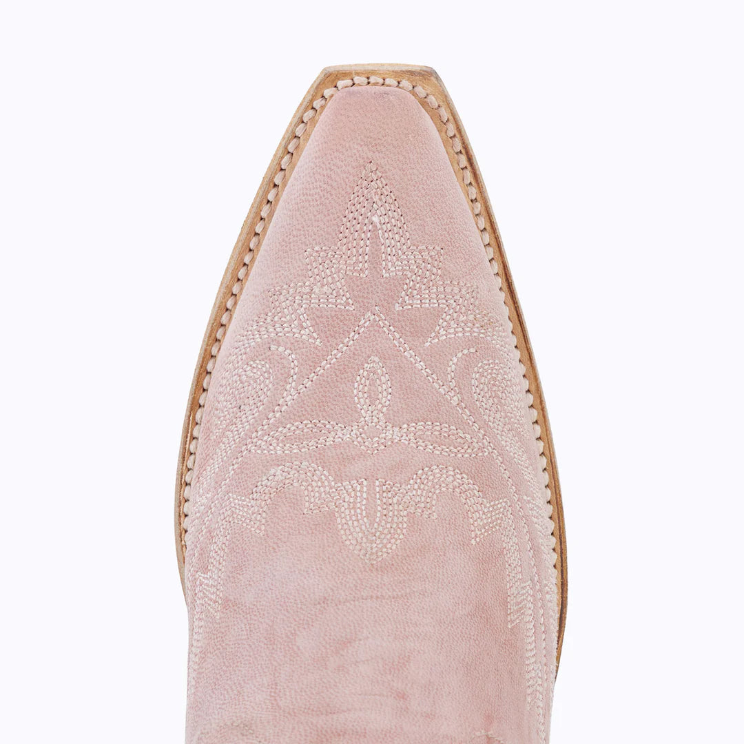 Lexington Boot in Pretty Pink Suede