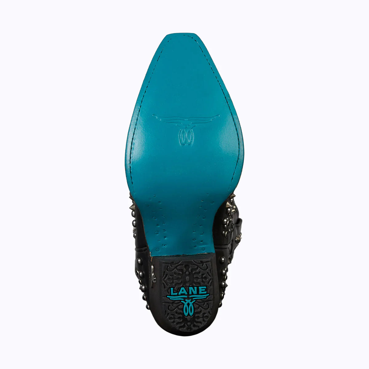 Dolly Bootie - Black Studded Leather Bootie
